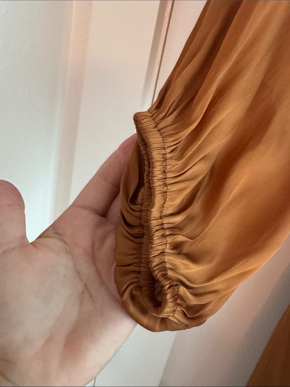 Astr Rust-Brown Long Sleeve Midi Dress - Picture 3 of 6